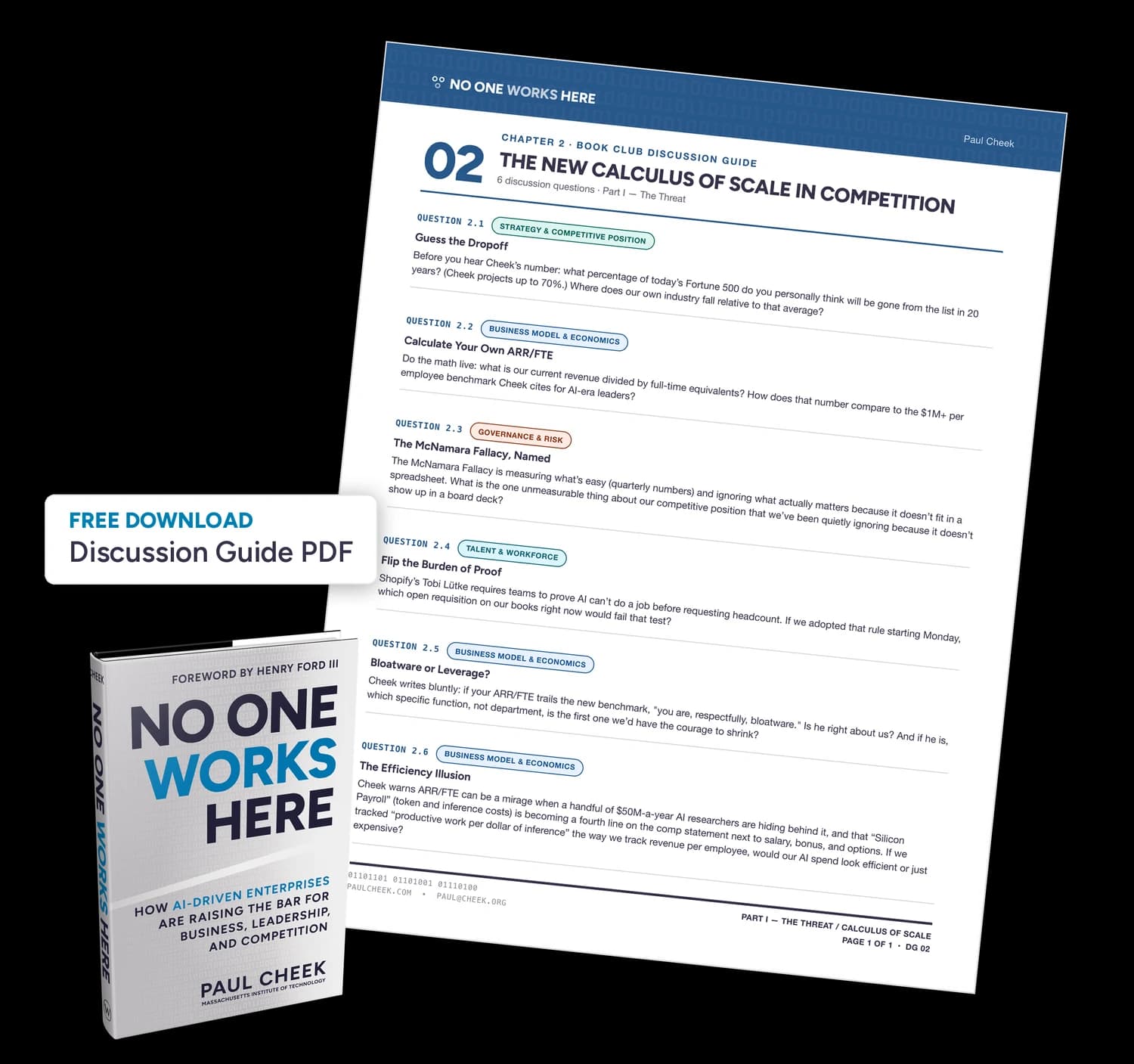 The New Calculus of Scale in Competition discussion guide — free PDF download