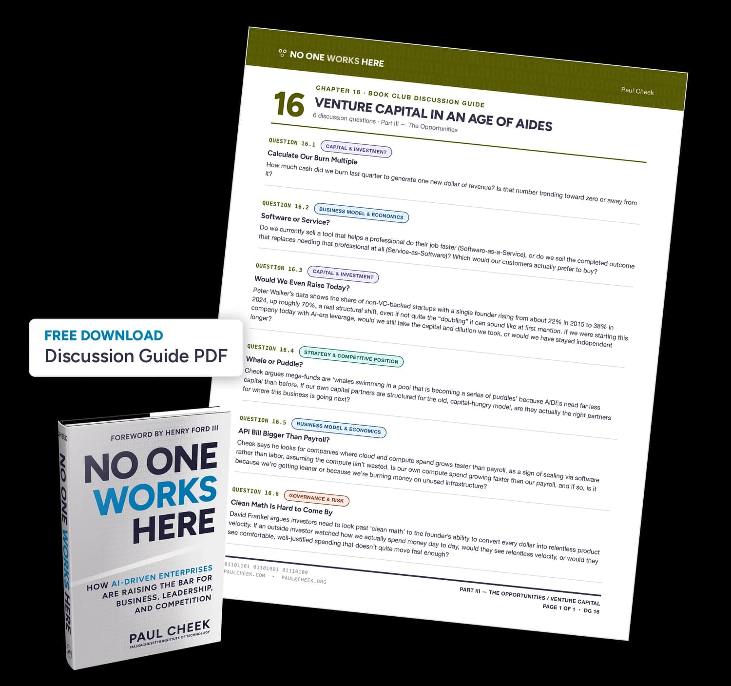 Venture Capital in an Age of AIDEs discussion guide — free PDF download