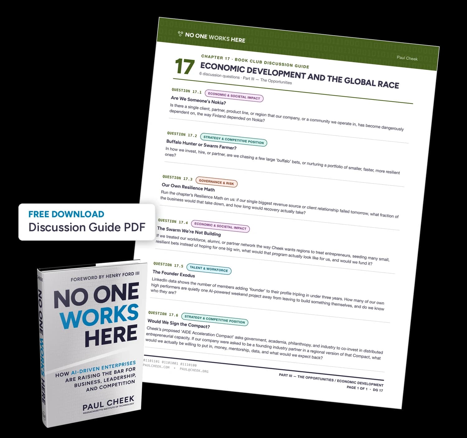 Economic Development and the Global Race — Discussion Guide — free PDF download