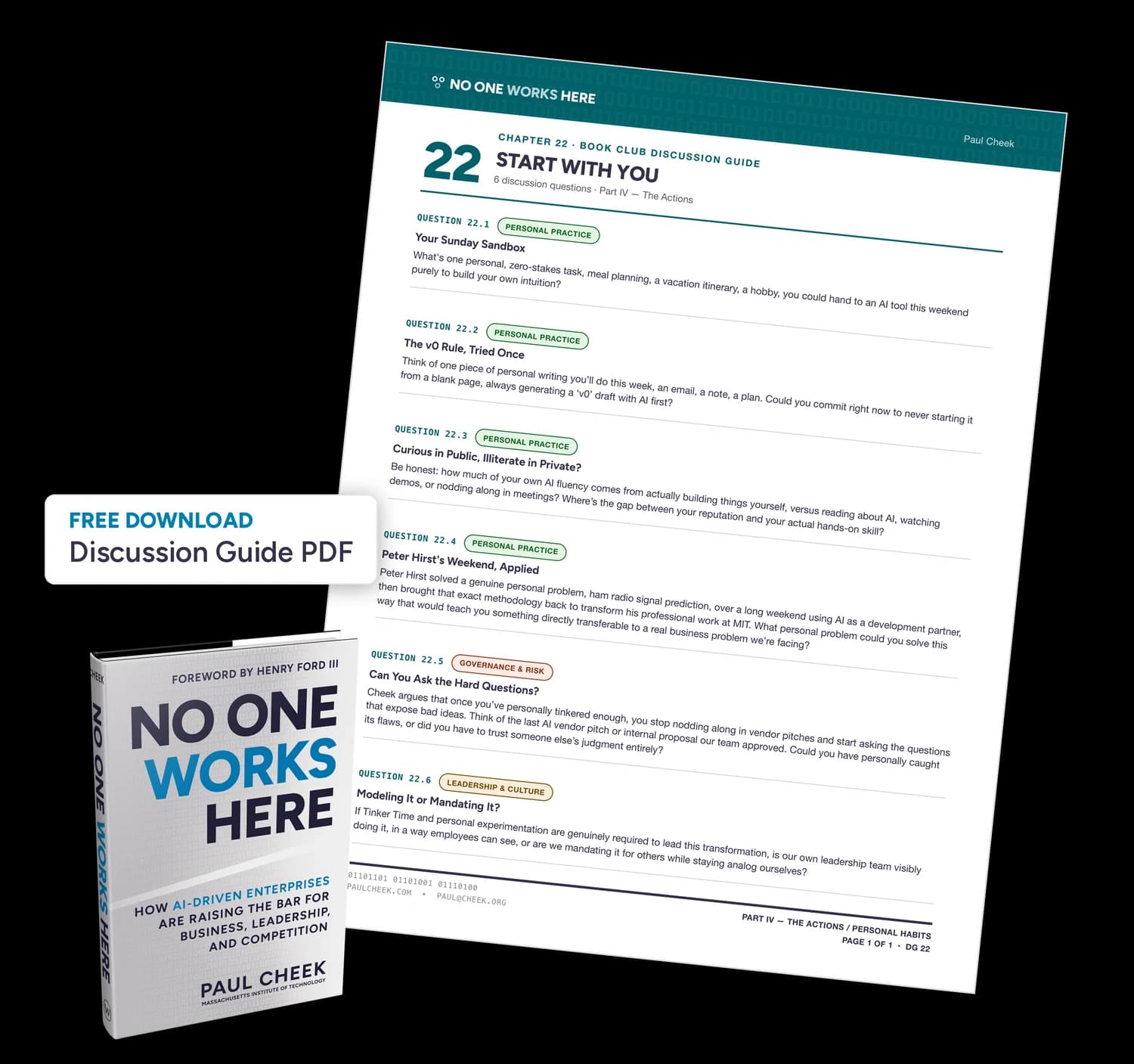 Start with You discussion guide — free PDF download