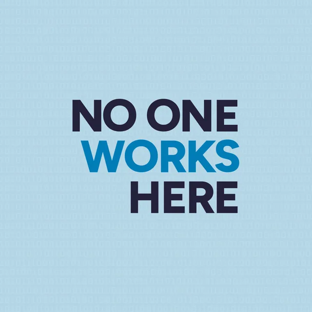 No One Works Here - Blue — free download