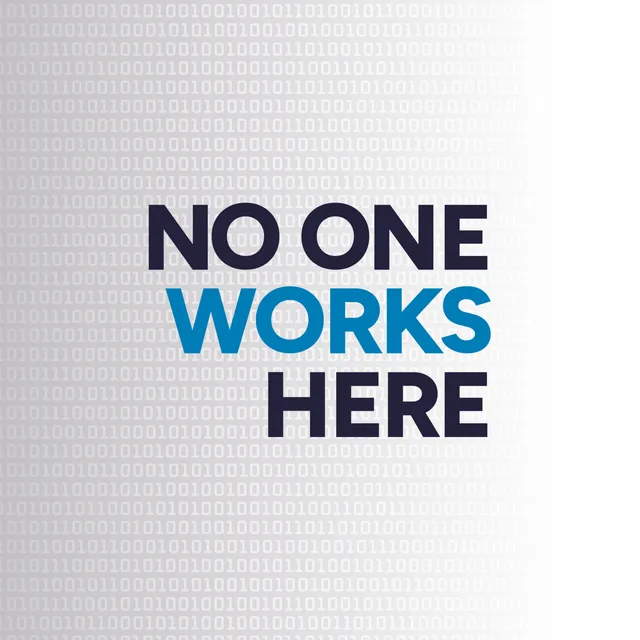 No One Works Here - Gray — free download