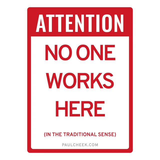 Attention No One Works Here — free download
