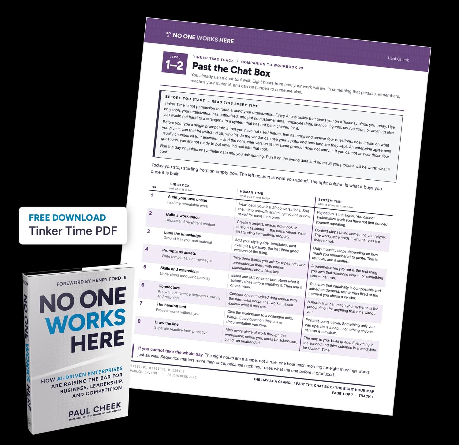 Past the Chat Box — Track 1 — free PDF download