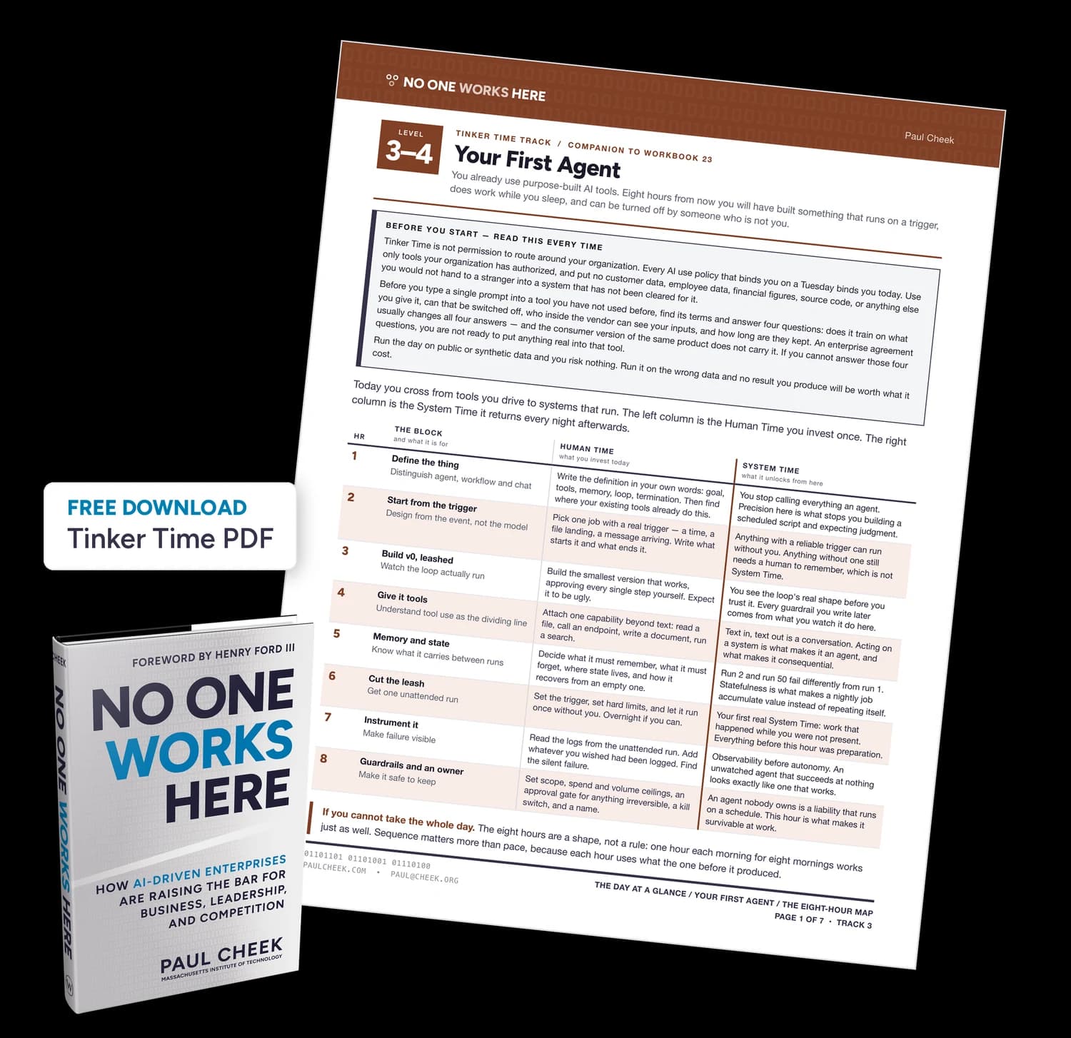 Your First Agent — Track 3 — free PDF download
