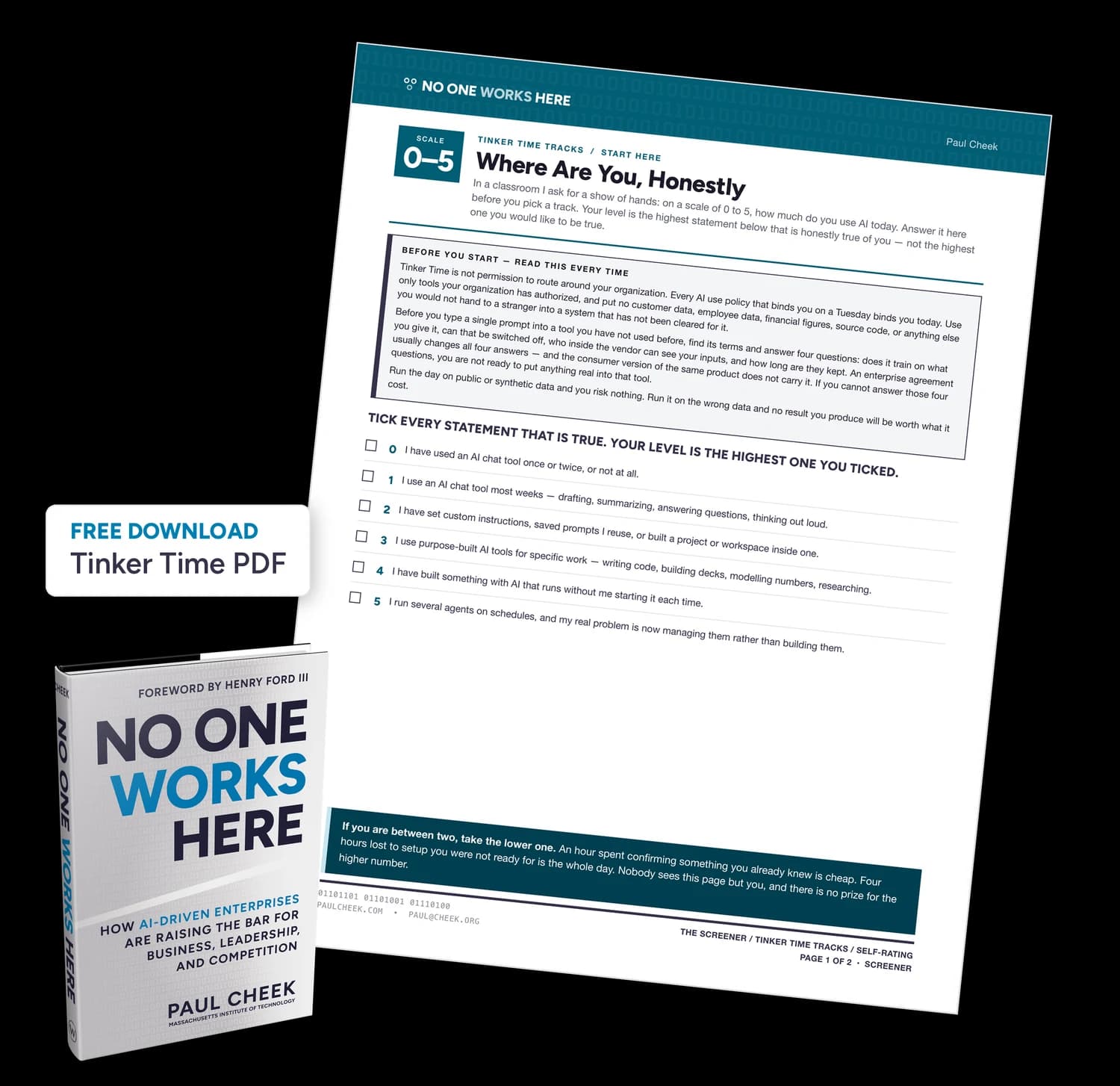 Where Are You, Honestly — Screener — free PDF download