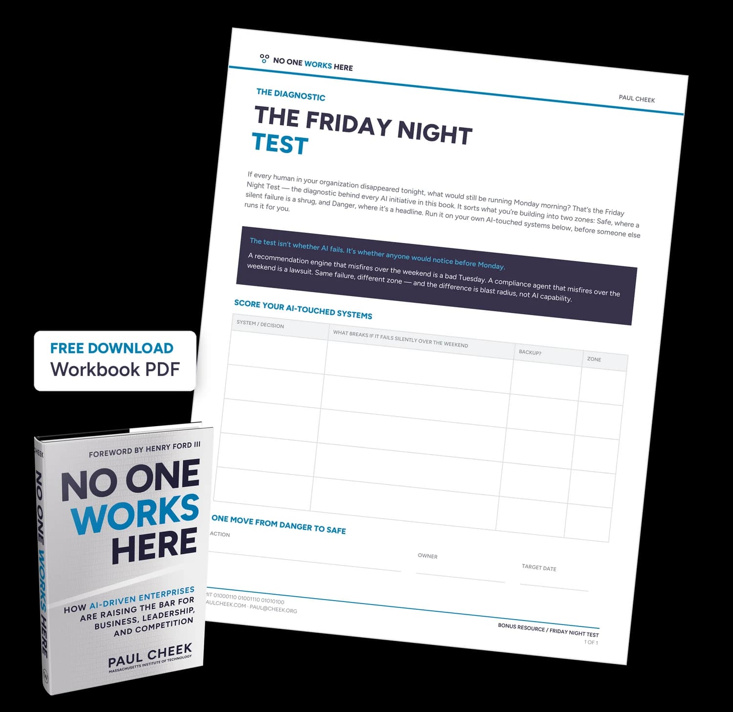 The Friday Night Test — Scorecard — free PDF download
