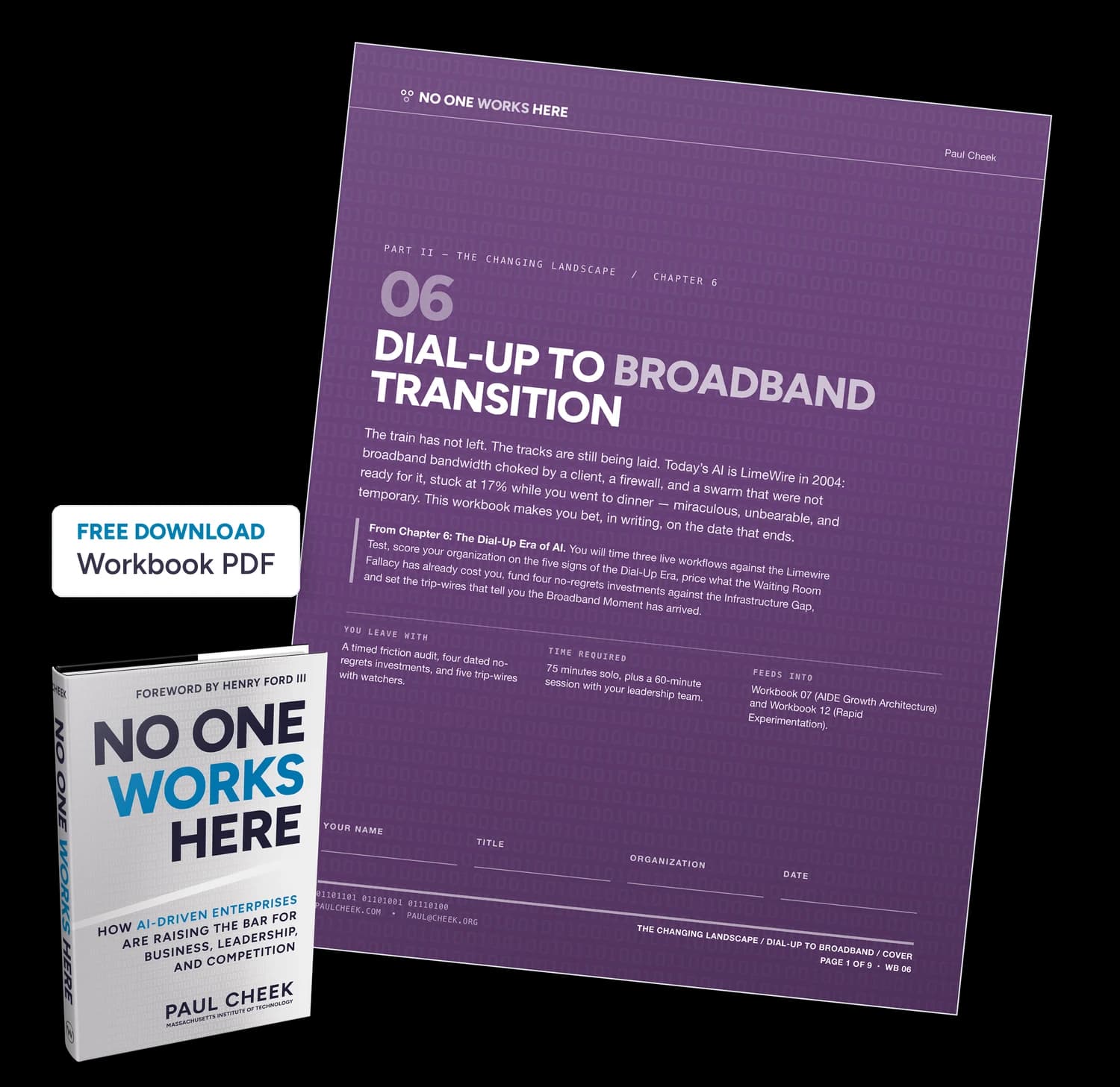 Dial-Up to Broadband Transition — Workbook — free PDF download