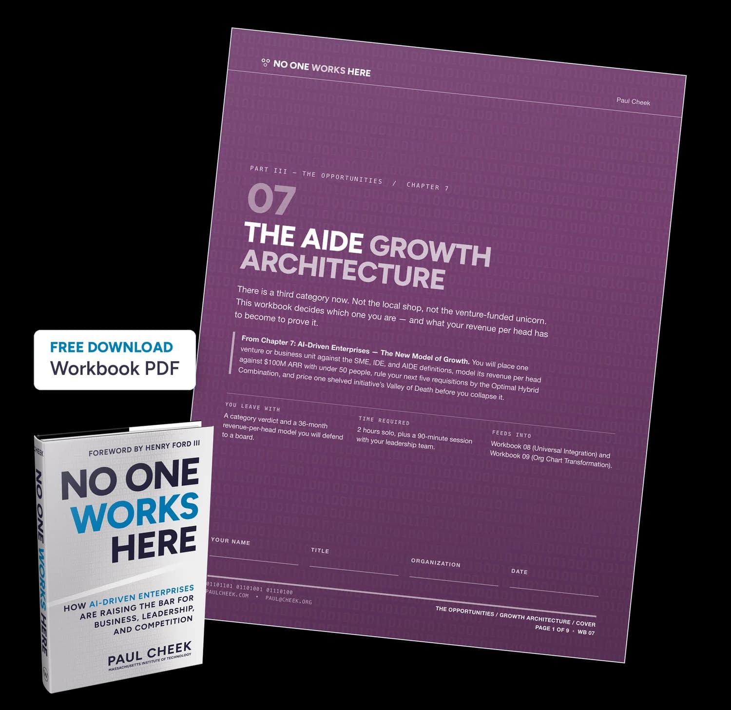 The AIDE Growth Architecture — Workbook — free PDF download