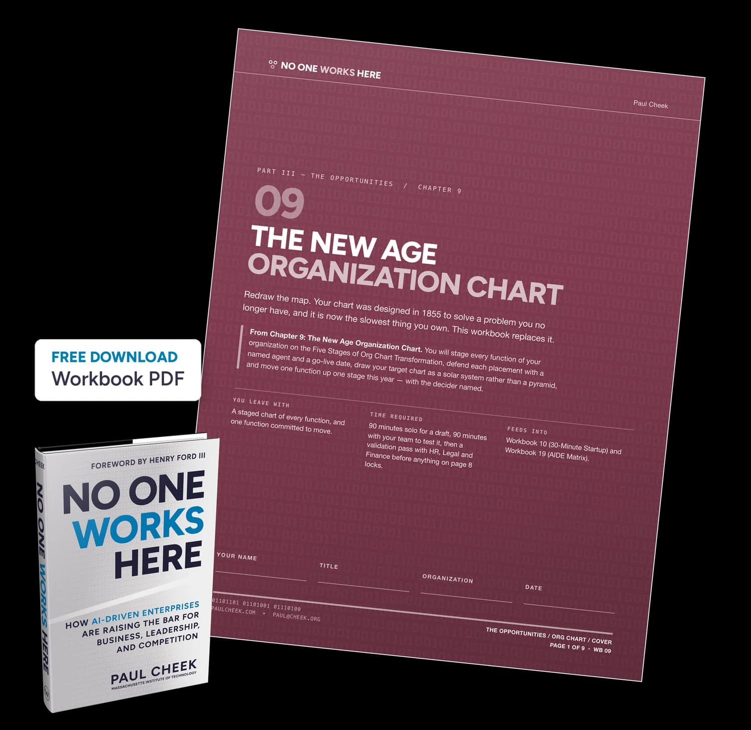 The New Age Organization Chart — Workbook — free PDF download