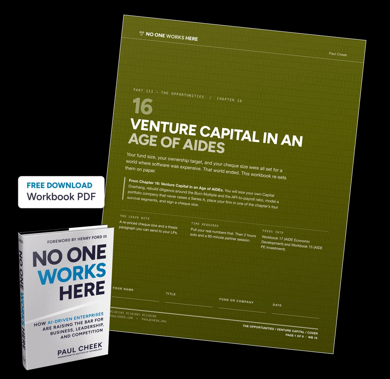 Venture Capital in an Age of AIDEs — Workbook — free PDF download