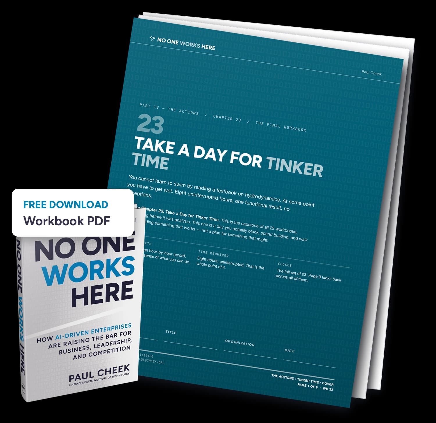 Take a Day for Tinker Time — Workbook — free PDF download